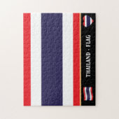 Thailand Flag & Thai Country / Thailand Legpuzzel (Verticaal)
