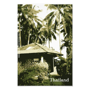 Thailand Foto Afdruk