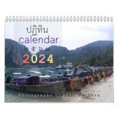  Thailand Fotokalender 2024 Kalender (Hoes)