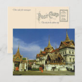 Thailand, Groot Paleis Bangkok Briefkaart (Voorkant / Achterkant)