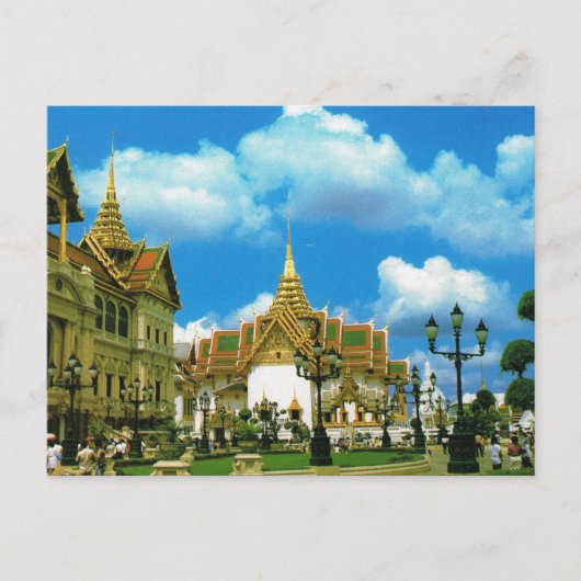 Thailand, Groot Paleis Bangkok Briefkaart (Voorkant)