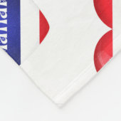 Thailand Heart Flag Fleece Deken (Hoek)