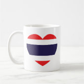 Thailand Heart Flag Koffiemok (Links)