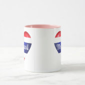 Thailand Heart Flag Mok (Midden)