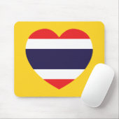 Thailand Heart Flag Muismat (Met muis)