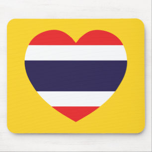 Thailand Heart Flag Muismat