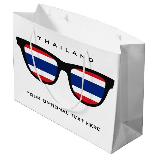 Thailand heeft aangepaste tekst en cadeautas voor (Achterkant Gekanteld)