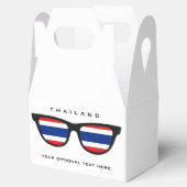 Thailand heeft aangepaste tekst en kleurgunstvak i bedankdoosjes (Geopend)