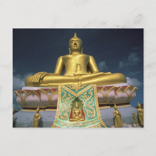 Thailand, het eiland Koh Samui. Grote Boeddha. Briefkaart (Voorkant)