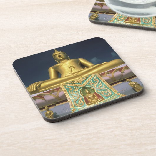 Thailand, het eiland Koh Samui. Grote Boeddha. Drankjes Onderzetter (Linkerzijde)