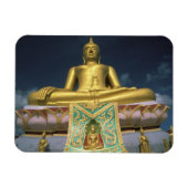 Thailand, het eiland Koh Samui. Grote Boeddha. Magneet (Horizontaal)