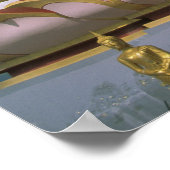 Thailand, het eiland Koh Samui. Grote Boeddha. Poster (Hoek)