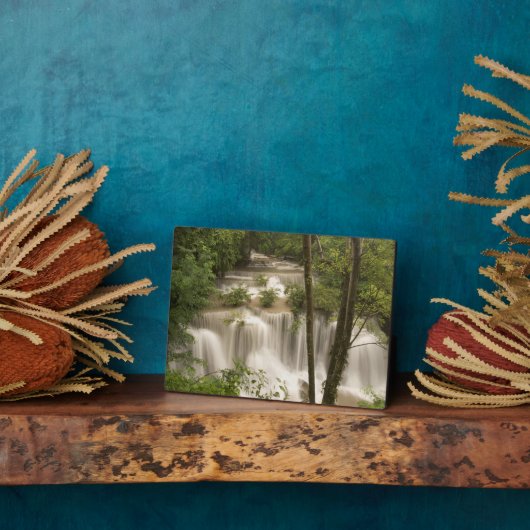 Thailand, Huai Mae Khamin Waterfall Fotoplaat (Zijkant)