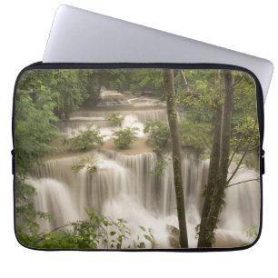 Thailand, Huai Mae Khamin Waterfall Laptop Sleeve