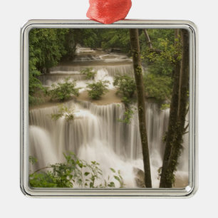 Thailand, Huai Mae Khamin Waterfall Metalen Ornament