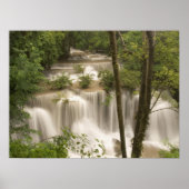 Thailand, Huai Mae Khamin Waterfall Poster (Voorkant)
