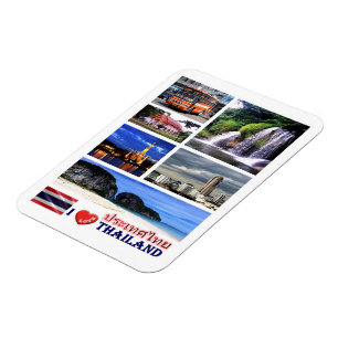 Thailand - I Love - Magnet Magneet