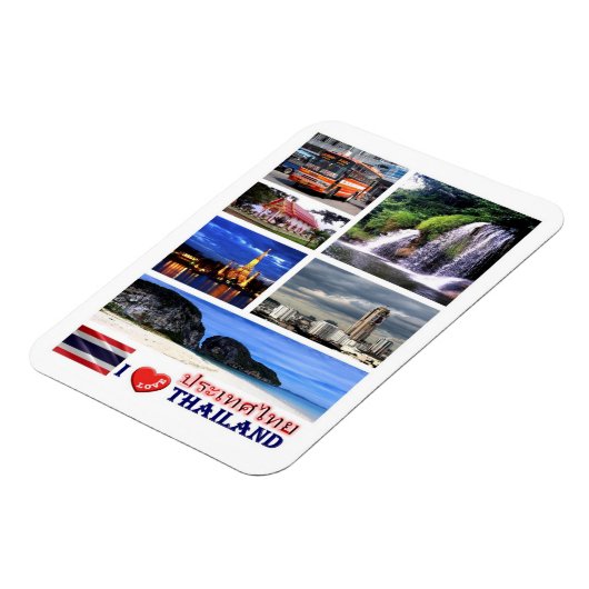 Thailand - I Love - Magnet Magneet (Linkerzijde)