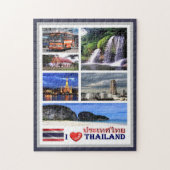 Thailand - Ik hou van - Legpuzzel (Verticaal)