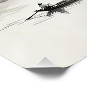 Thailand Inktwassing Landschap Perfect Poster (Hoek)