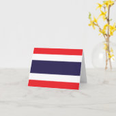 Thailand Kaart (Gele Bloem)