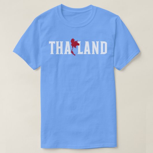 Thailand kaart 3 t-shirt (Design voorkant)