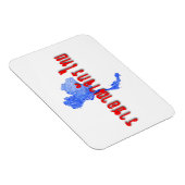 Thailand-kaart Magneet (Rechterzijde)