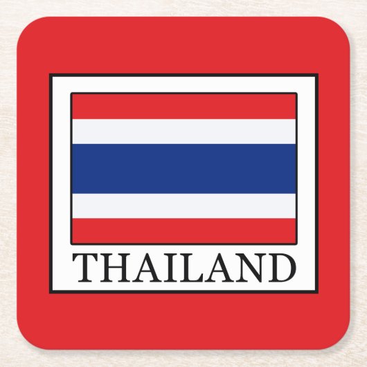 Thailand Kartonnen Onderzetters (Voorkant)