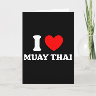 Thailand Kickboksen I Hart Muay Thai I Love Muay T Kaart