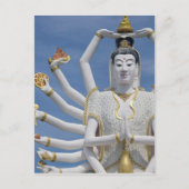 Thailand, Ko Samui, ook bekend als Koh Samui). Wat Briefkaart (Voorkant)