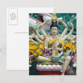 Thailand, Ko Samui, ook bekend als Koh Samui). Wat Briefkaart (Voorkant / Achterkant)