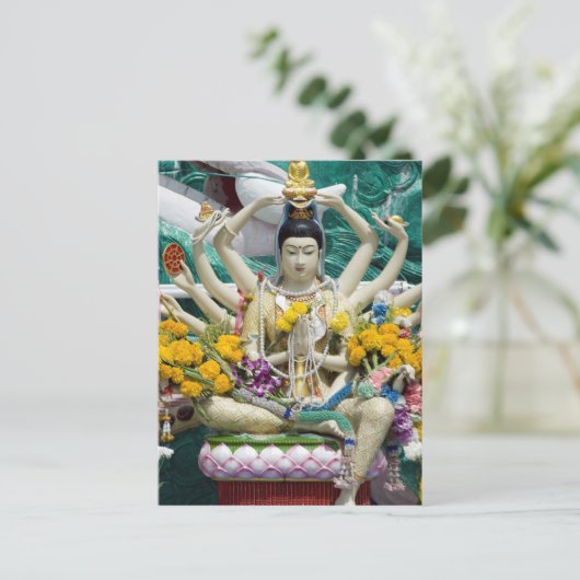 Thailand, Ko Samui, ook bekend als Koh Samui). Wat Briefkaart (Staand voorkant)