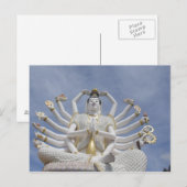 Thailand, Ko Samui ook bekend als Koh Samui). Wat Briefkaart (Voorkant / Achterkant)