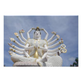 Thailand, Ko Samui, ook bekend als Koh Samui). Wat Foto Afdruk (Voorkant)