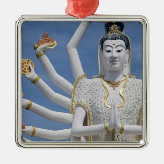 Thailand, Ko Samui, ook bekend als Koh Samui). Wat Metalen Ornament (Voorkant)