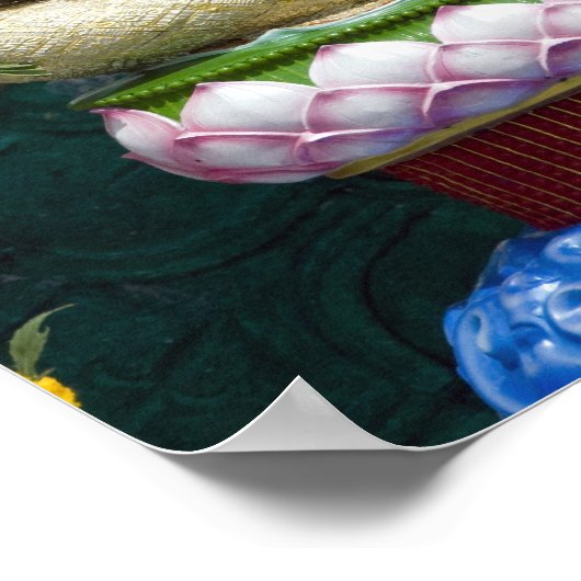 Thailand, Ko Samui, ook bekend als Koh Samui). Wat Poster (Hoek)