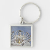 Thailand, Ko Samui, ook bekend als Koh Samui). Wat Sleutelhanger (Voorkant)