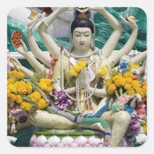 Thailand, Ko Samui, ook bekend als Koh Samui). Wat Vierkante Sticker