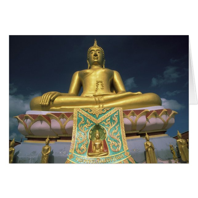 Thailand, Koh Samui eiland. Grote Boeddha. (Voorkant Horizontaal)