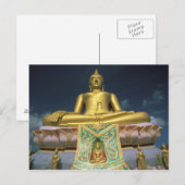 Thailand, Koh Samui eiland. Grote Boeddha. Briefkaart (Voorkant / Achterkant)