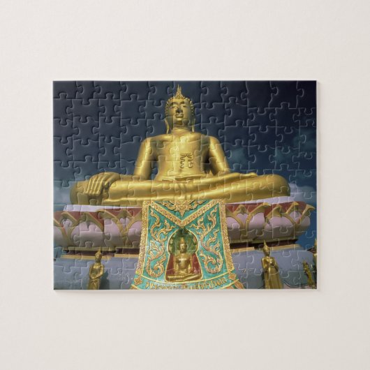 Thailand, Koh Samui eiland. Grote Boeddha. Legpuzzel (Horizontaal)