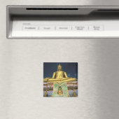 Thailand, Koh Samui eiland. Grote Boeddha. Magneet (Insitu (Vaatwasser))