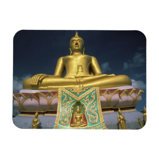 Thailand, Koh Samui eiland. Grote Boeddha. Magneet (Horizontaal)