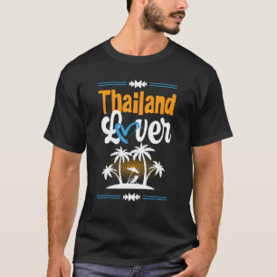Thailand Liefde Vakantie Hart Zomer Quote T-shirt