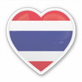 Thailand Love Icon Sticker (Voorkant)