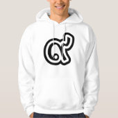 Thailand Lucky Number 9 / Nine / ๙ (Gao/Kao) Thai Hoodie (Voorkant)