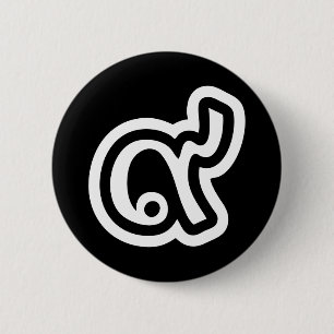 Thailand Lucky Number 9 / Nine / ๙ (Gao/Kao) Thai Ronde Button 5,7 Cm