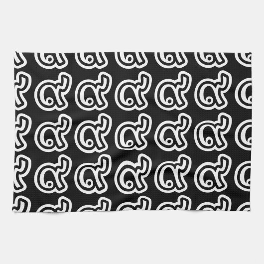 Thailand Lucky Number 9 / Nine / ๙ (Gao/Kao) Thai Theedoek (Horizontaal)