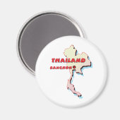 Thailand Magnet (Voorkant / Achterkant)