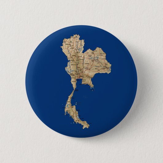 Thailand Map Button (Voorkant)